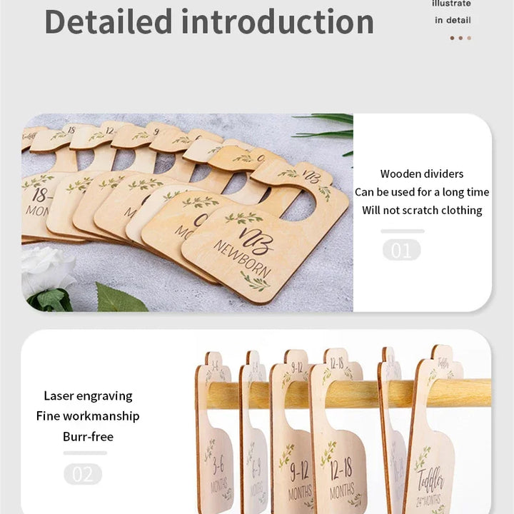 Baby Closet Dividers 8PCS