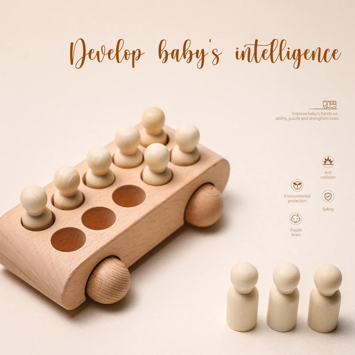 Wooden Montessori Toys Baby Educational