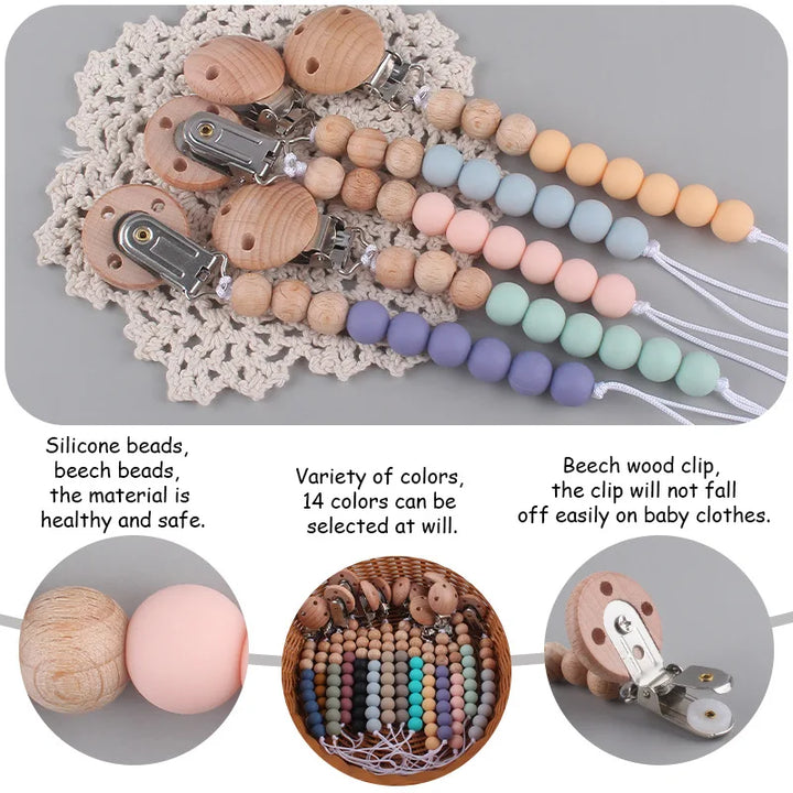 Baby Anti-Drop Pacifier Clips