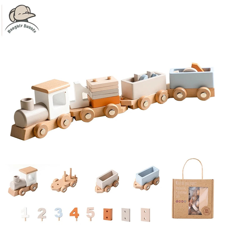 Wooden Montessori Toys Baby Educational