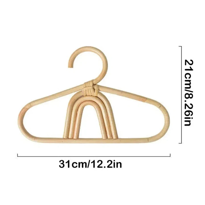 Kids Hanger Rainbow Moon Shape