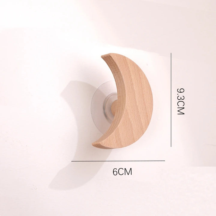 Animal-Shaped Wooden Hook