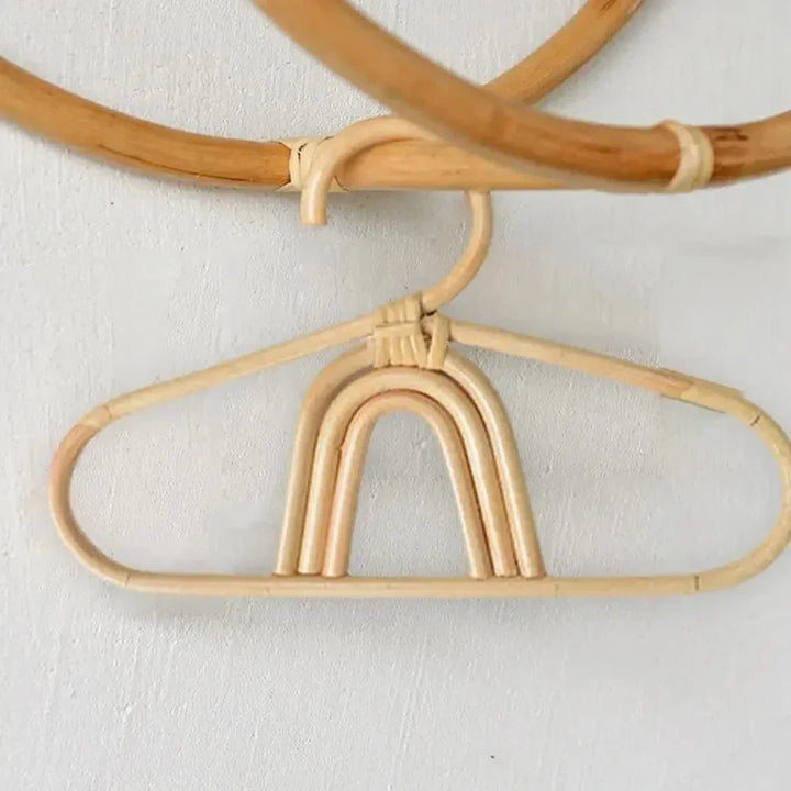 Kids Hanger Rainbow Moon Shape