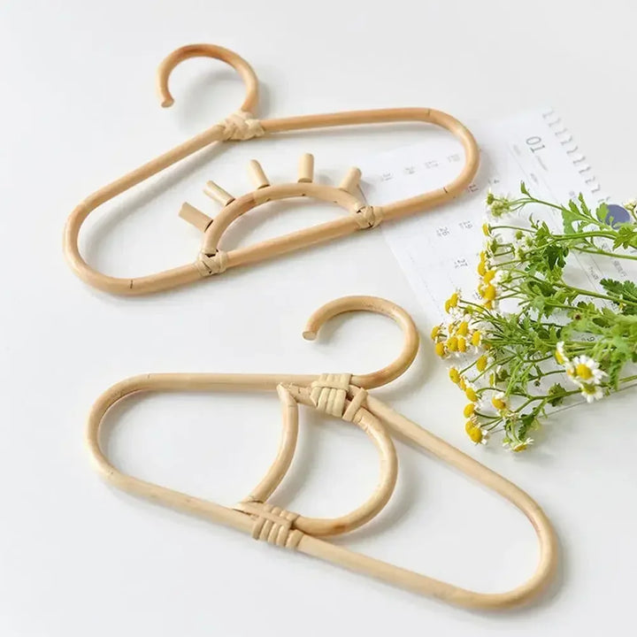 Kids Hanger Rainbow Moon Shape