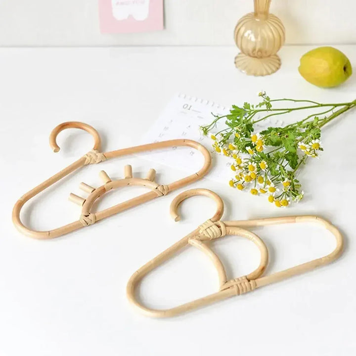 Kids Hanger Rainbow Moon Shape