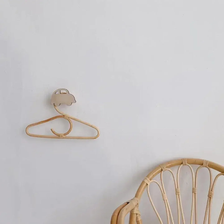 Kids Hanger Rainbow Moon Shape